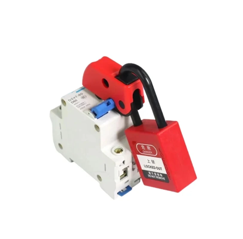 1Pcs Universal Miniature Circuit Breaker (MCB) Lockout Device Safety Appliance for Electrical Power Isolation LOTO