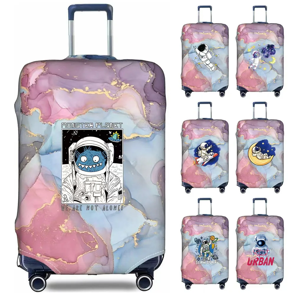 

Luggage Protective Cover Dust Cover Anti-Scratch Portable Suitcase Trunk Holders Case Travel Accessories Astronaut Printing