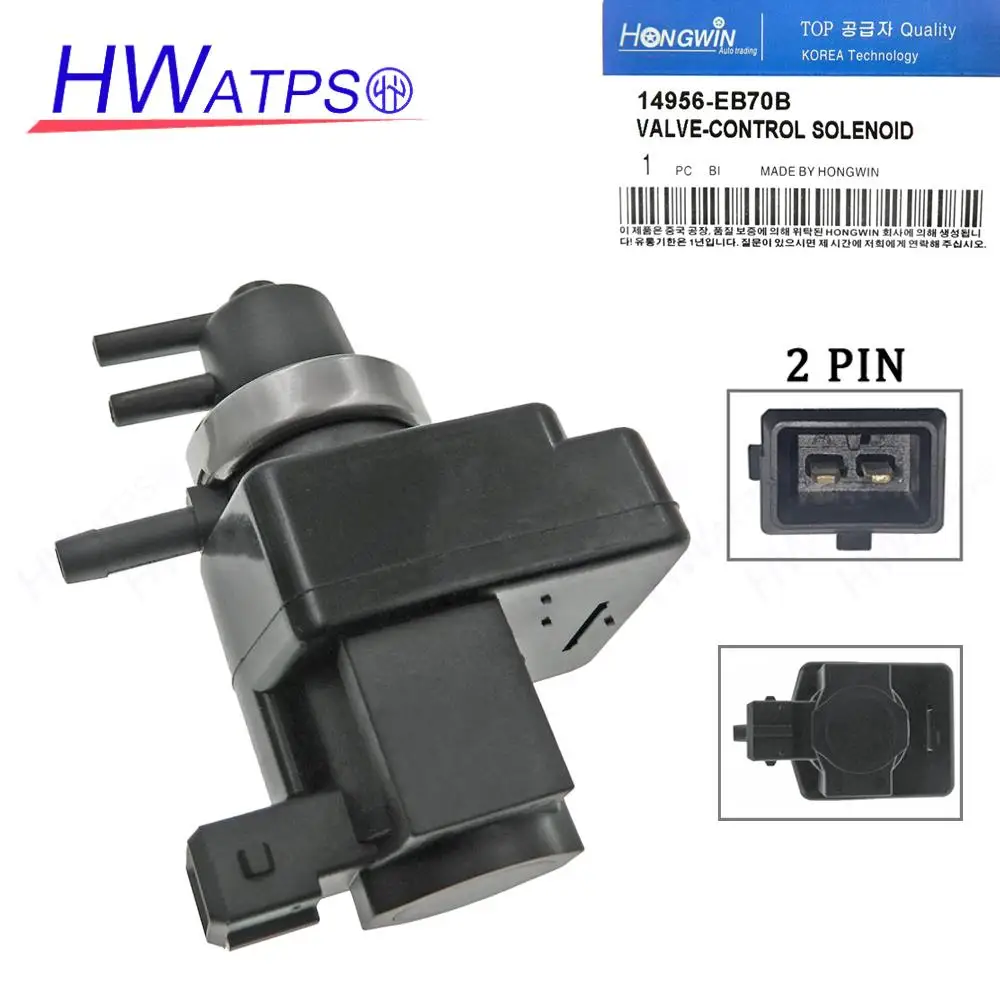Do Nissan NP300 Navara Pathfinder 2.5 D40 Turbocharge Boost Pressure Converter Solenoid Valve 14956-EB300 700866000 700866010