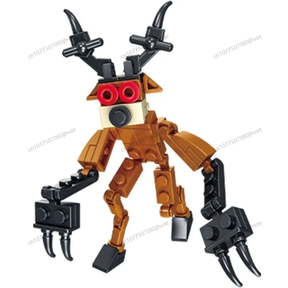 Hot 99 Nights in The Forest Building Block Toys Assembly Model Deer Owl Goat Monster Collection Bricks for Kids Christmas Gifts