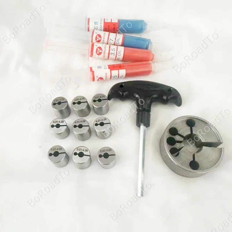 Для всех дизельных форсунок Denso, шлифовальный инструмент для стержня клапана, используемый для прецизионного шлифования, диаметр стержня 3,8-4,3-5,0 мм
