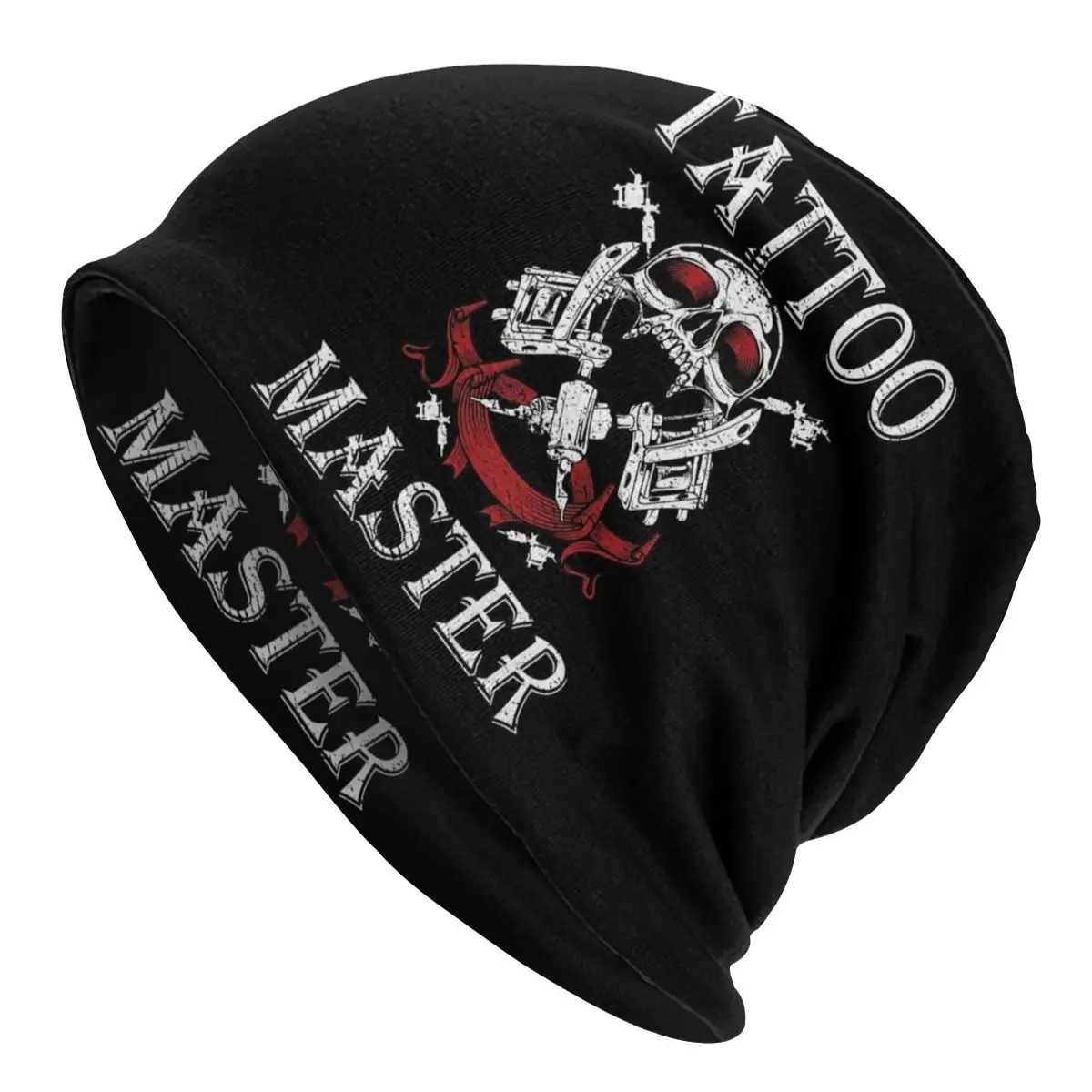 Super Cool Skull Tattoo Master Beanies Caps Women Men Streetwear Winter Warm Knit Hat Adult Tattooists Artist Slouch Bonnet Hats