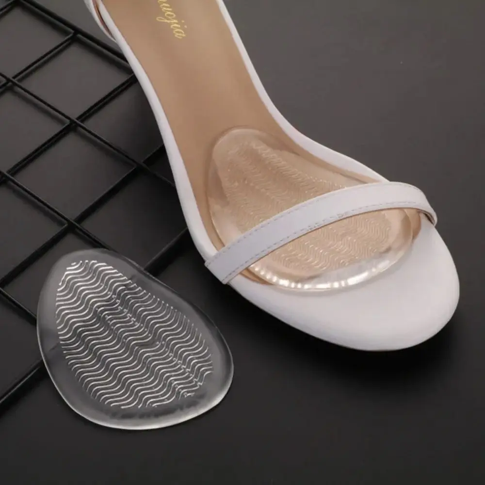 Soft Invisible High Heel Shoe Insole Half Pad Anti-skid Foot Care Pads Reduces Friction Pain Half Foot Pads Women