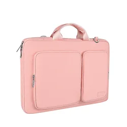 Waterproof Laptop Bag Sleeve Case for Macbook Pro Air Lenovo ASUS Hp Dell 13.3 14 15.6 16 inch Notebook Cover Pink Grey Black M7