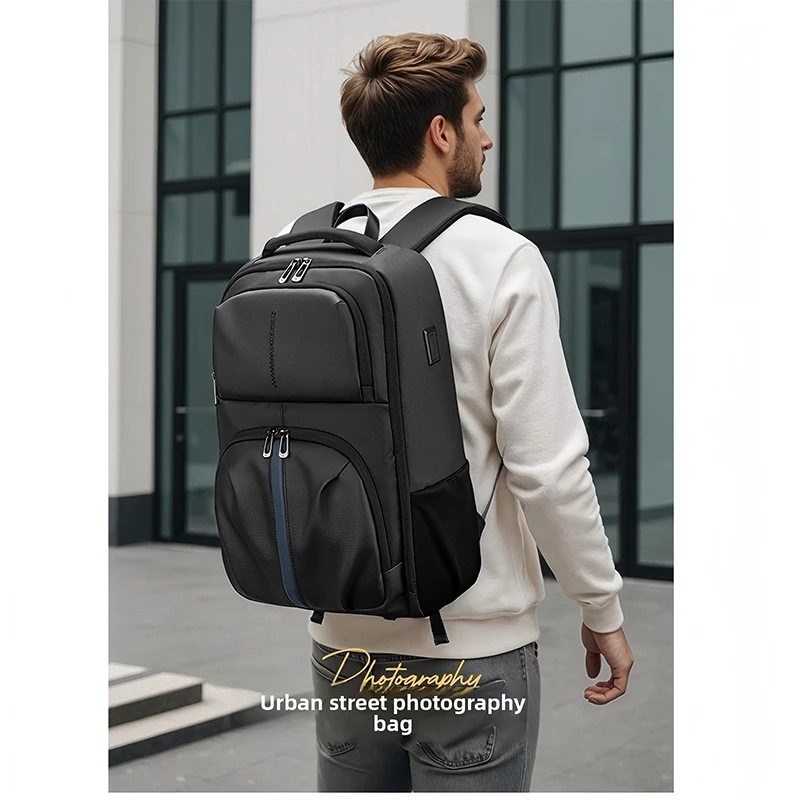 Multi-functional Photography Bag - Double-Shoulder, Large-Capacity Camera Bag, Water-Resistant and Shockproof