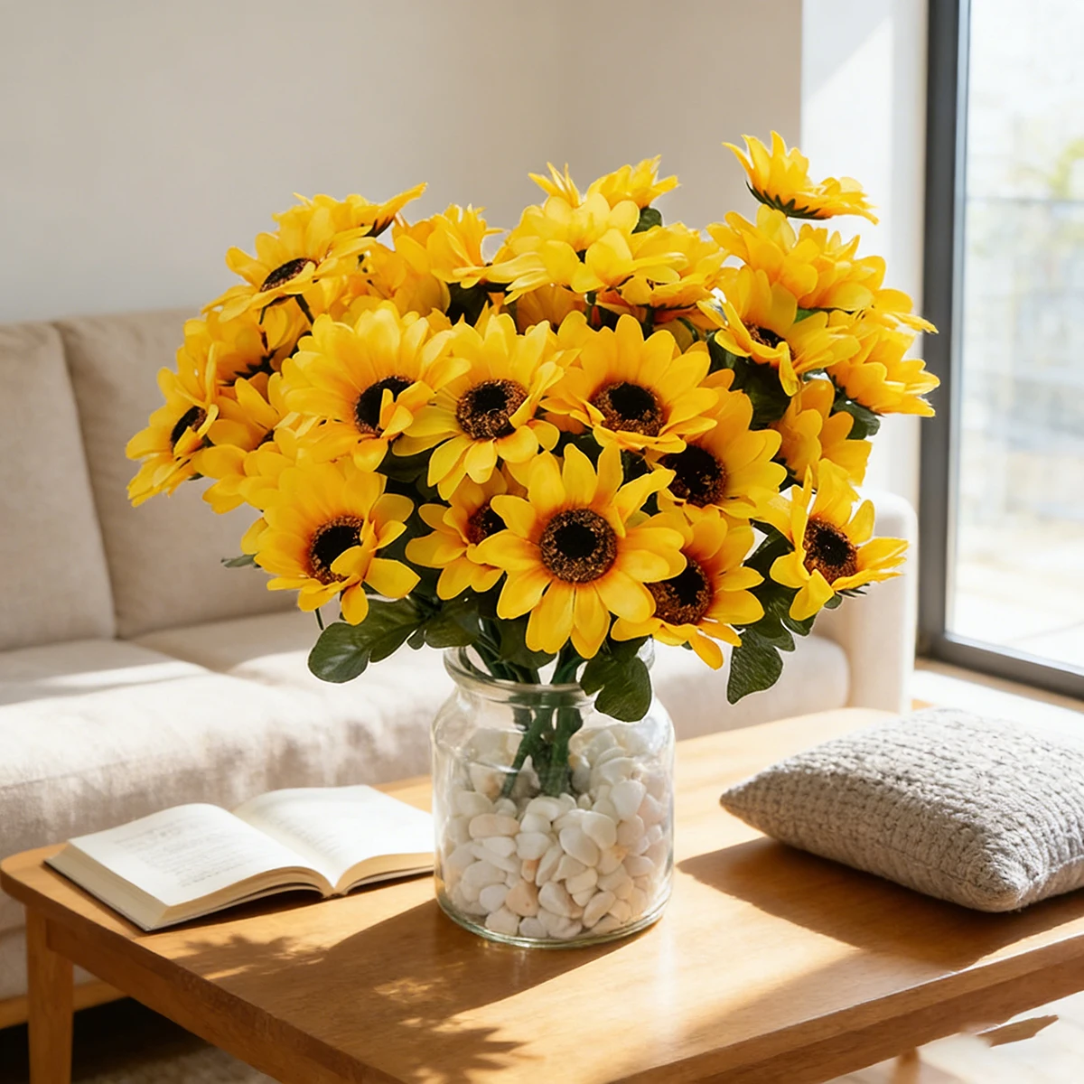 1PC Sunflower 7-Hea…