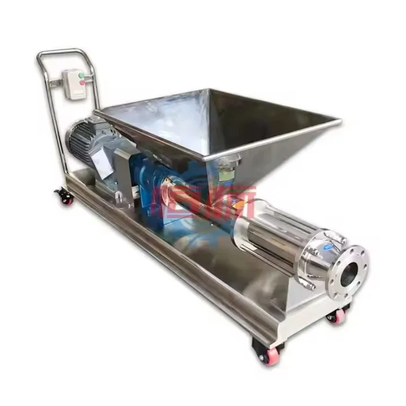 

High pressure G series single screw pump/single screw pump with hopper