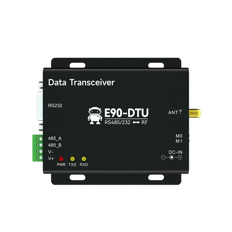 SX1262 SX1268 E90-DTU-900SL22 LoRa Relay 22dBm RS232 RS485 868MHz 915MHz Modbus Receiver RSSI Wireless RF Transceiver