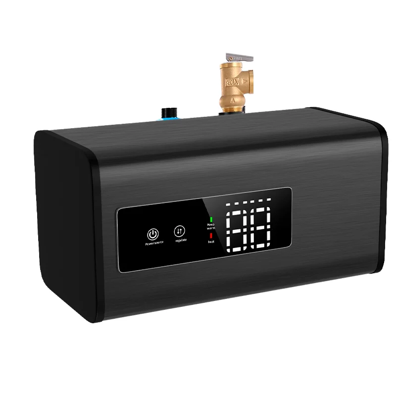 Small Household Electric Water Heater 240V Energy Saving Quick Heating 8-12L Stainless Steel Inner Tank for Cars & Hotels