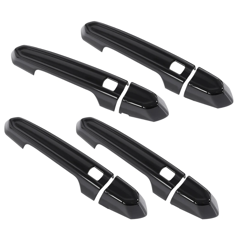 ABS 1Set Exterior Door Handle Covers Trims Fit For Cadillac ATS XTS CT6 XT4 XT5 XT6 2013 2013 2014 2015 2016 2017 2018 2019 2020