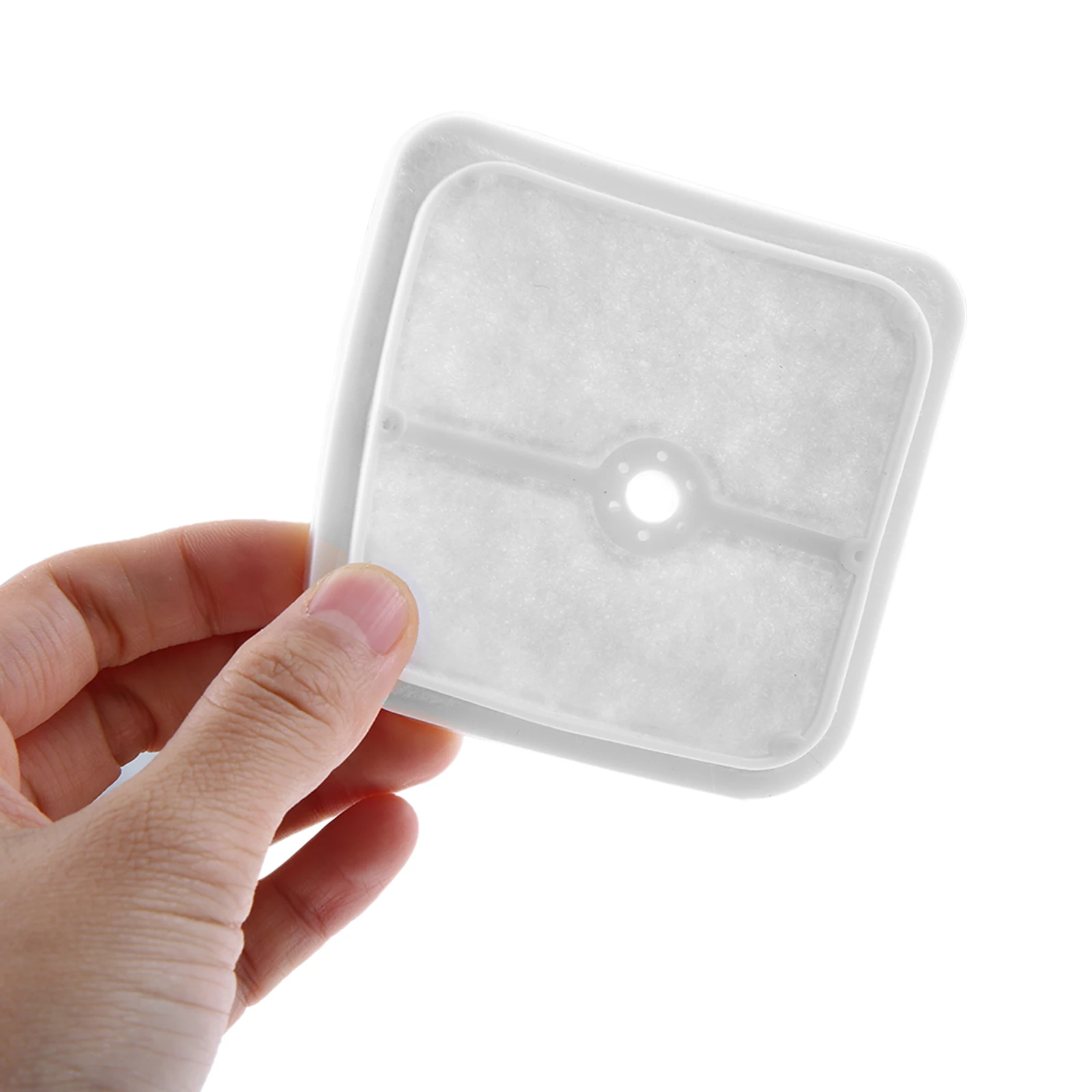 

Aftermarket Parts 3" X 3", 0.27" Hole 10Pcs Air Filter for 130310-51830 SRM2400 Trimmer PB2400 Blower Garden Tool Accessories