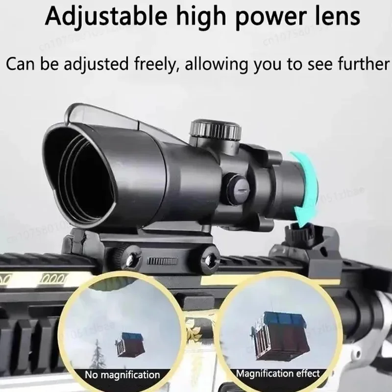 416クラシックマニュアル＆オートモデルおもちゃ銃、ジェルボールと弾丸ビーンを発射可能、大容量ゲームモデル屋外銃玩具