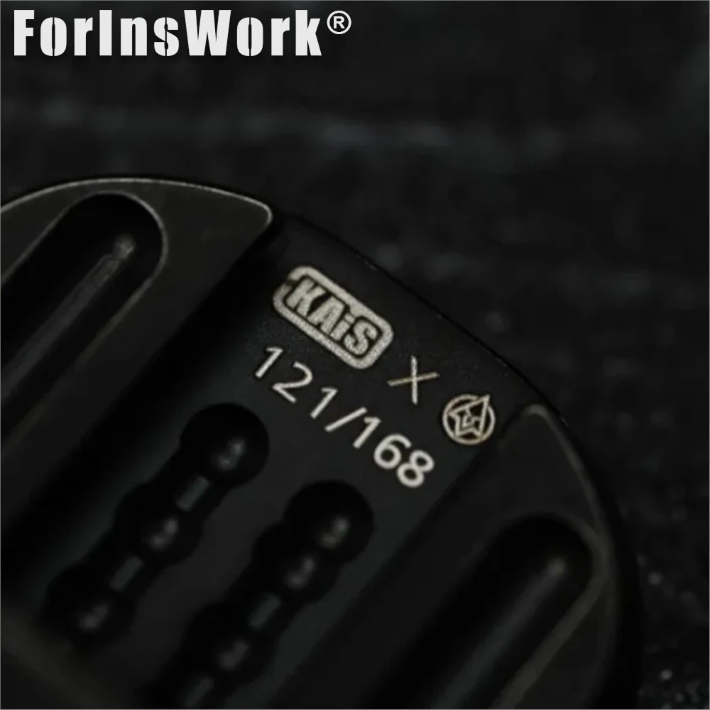 KAIS & PANGOLIN STUDIO POPO Sugar สไตล์ไซไฟเมคคา โครงสร้างกลไก วัสดุสแตนเลส พร้อมเคลือบสีดำแบบ DLC