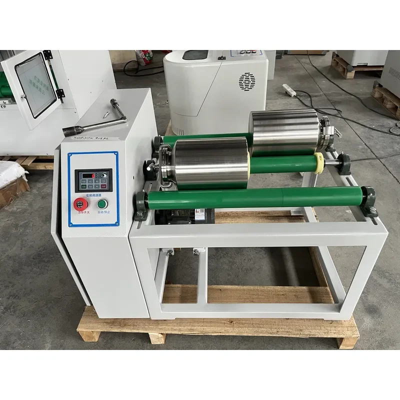i 4 Station Laboratory Jar Mill Roller Ball Mill Variable Speed Grinding Machine for Powder Processing Ceramic Use