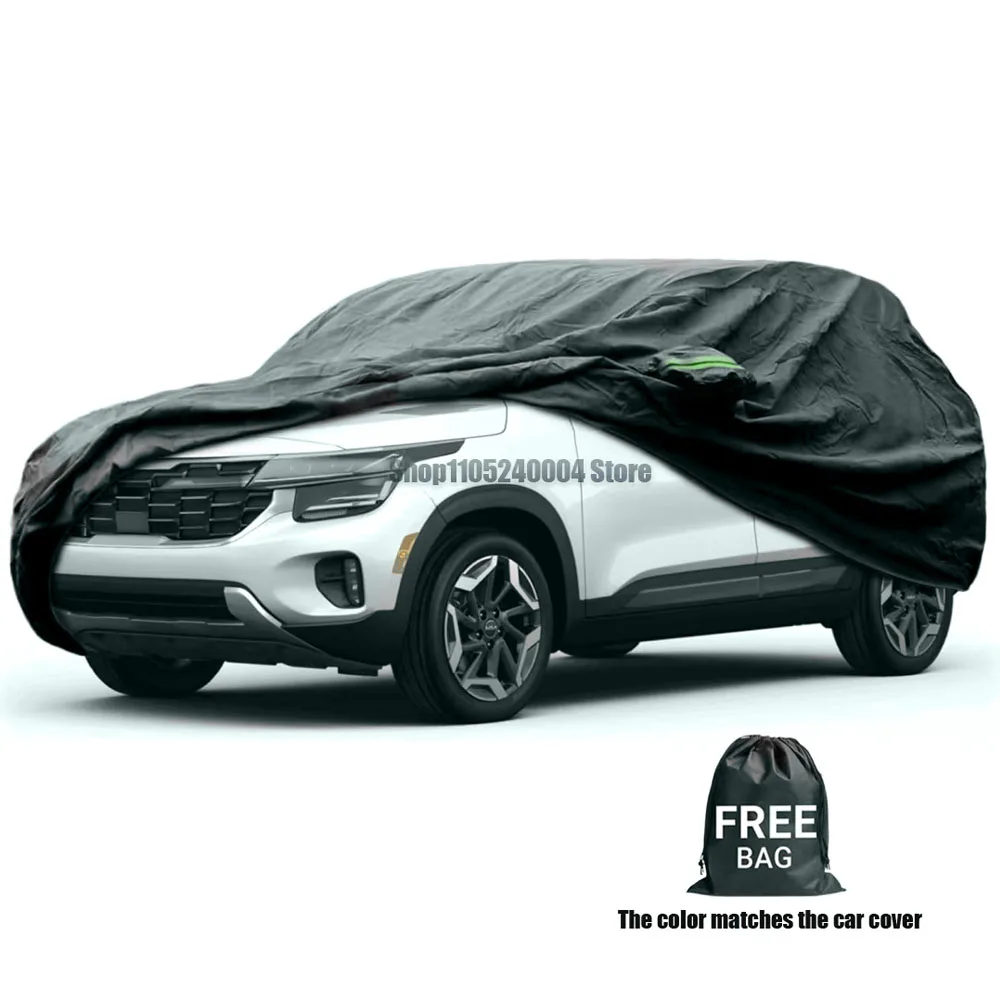 For Kia Seltos 2021-2025  Car Covers Custom Fit Waterproof All Weather for Automobiles Rain Snow Sun Protector Indoor Outdoor