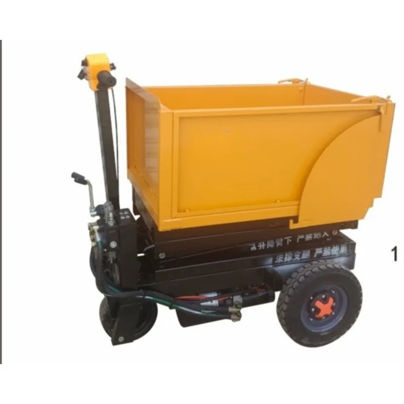 

Electric hydraulic lift dump truck