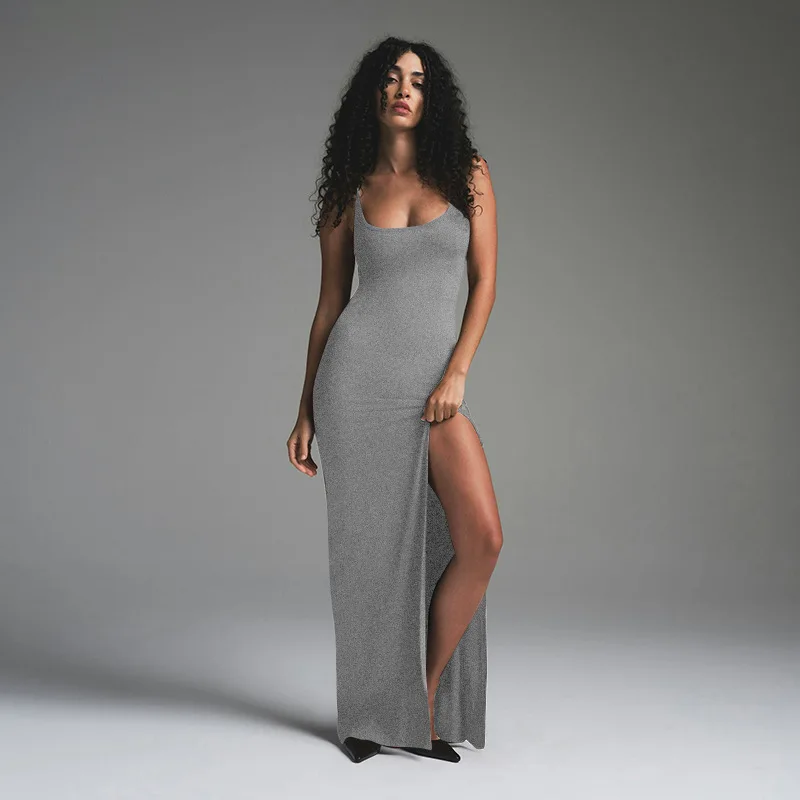 

Women's High-Waist Slimming Split Bal Sexy Susp orts Ciwalk Winter Faion ort Pants