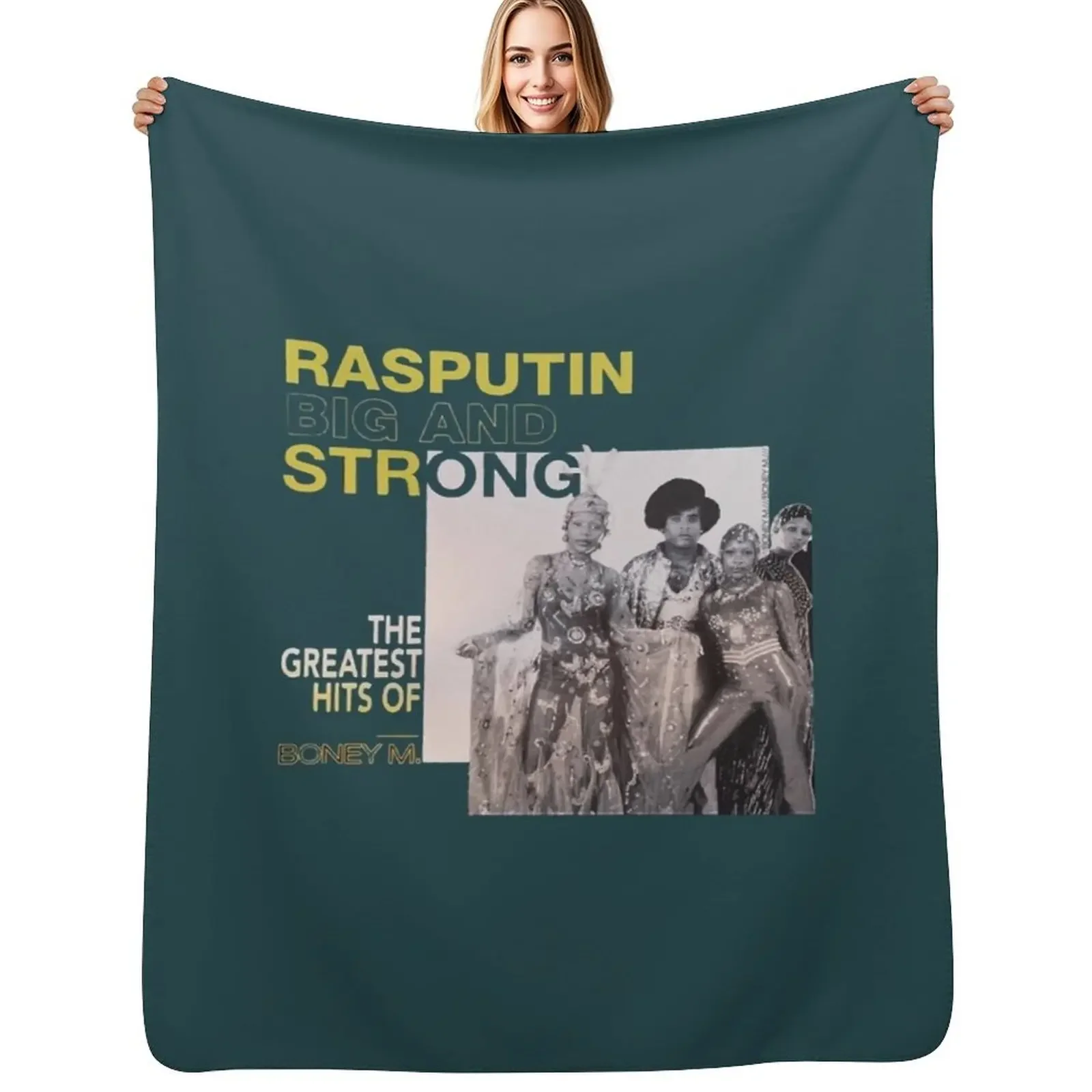 

BONEY M Active Throw Blanket Quilt Warm for babies Blanket