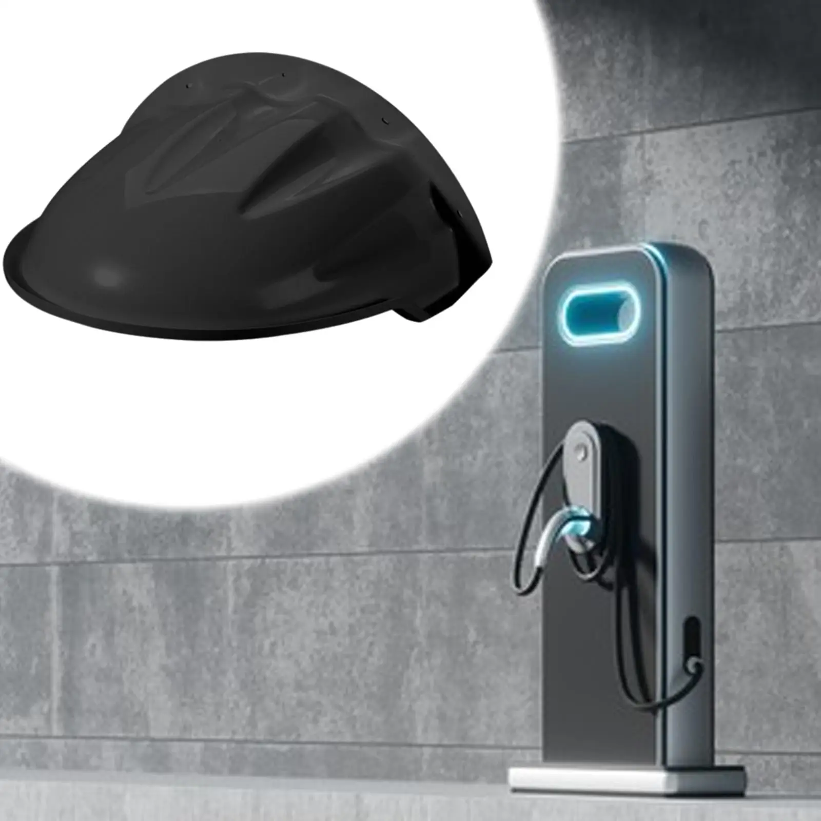 Camera Cover Wall Mounted Universal Easy to Install Sturdy Sun Rain Shade Rainproof Cover Security Camera Protection Case