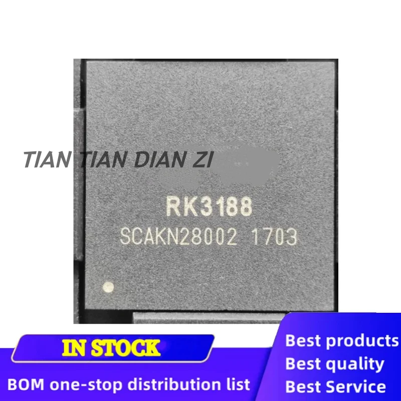 1pcs/lot RK3188 BGA package ic chips in stock