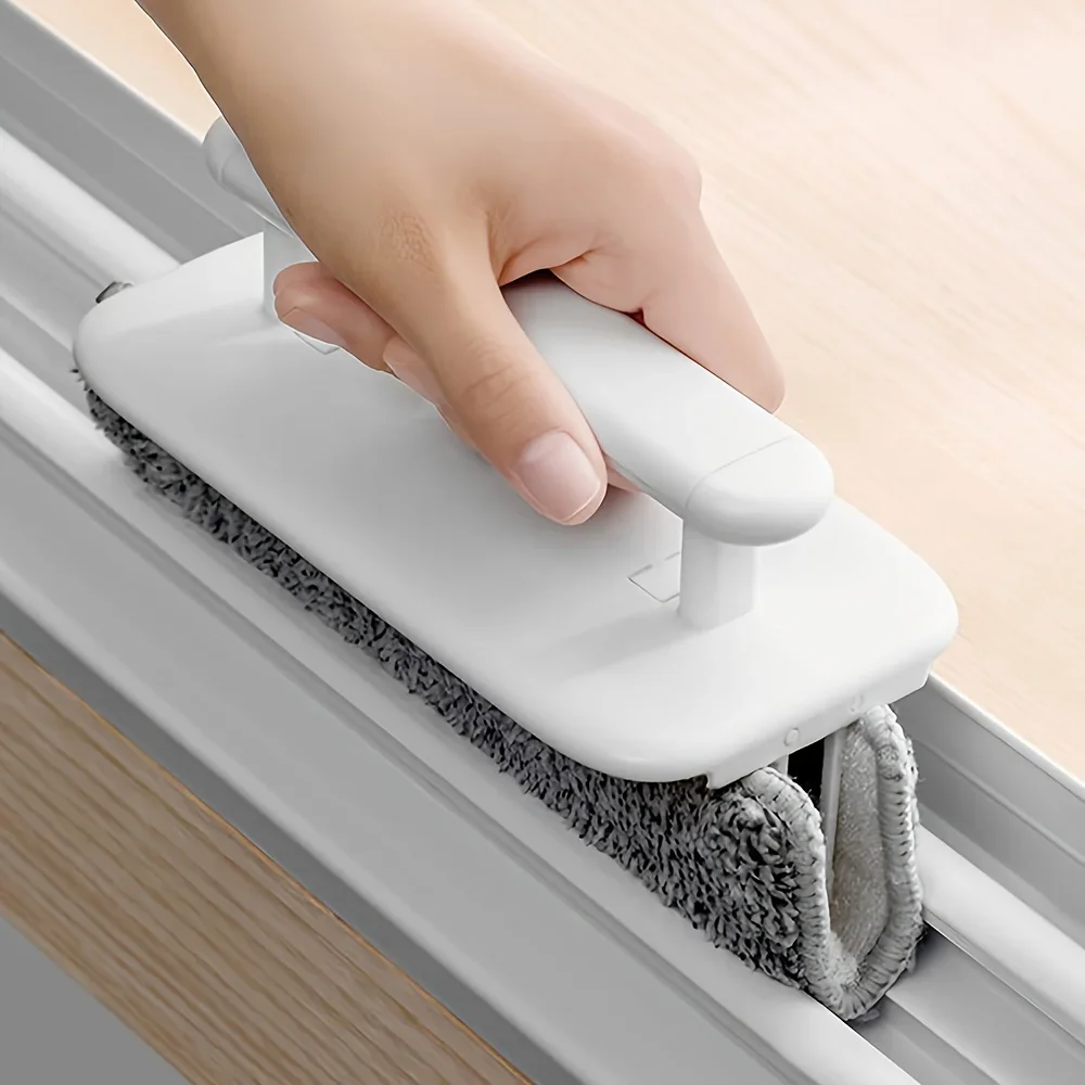 Detachable Window Groove Cleaning Crevice Brush Slot Ditch Brush Window Sill Dead Corner Door And Window Cleaning Crevice Brush