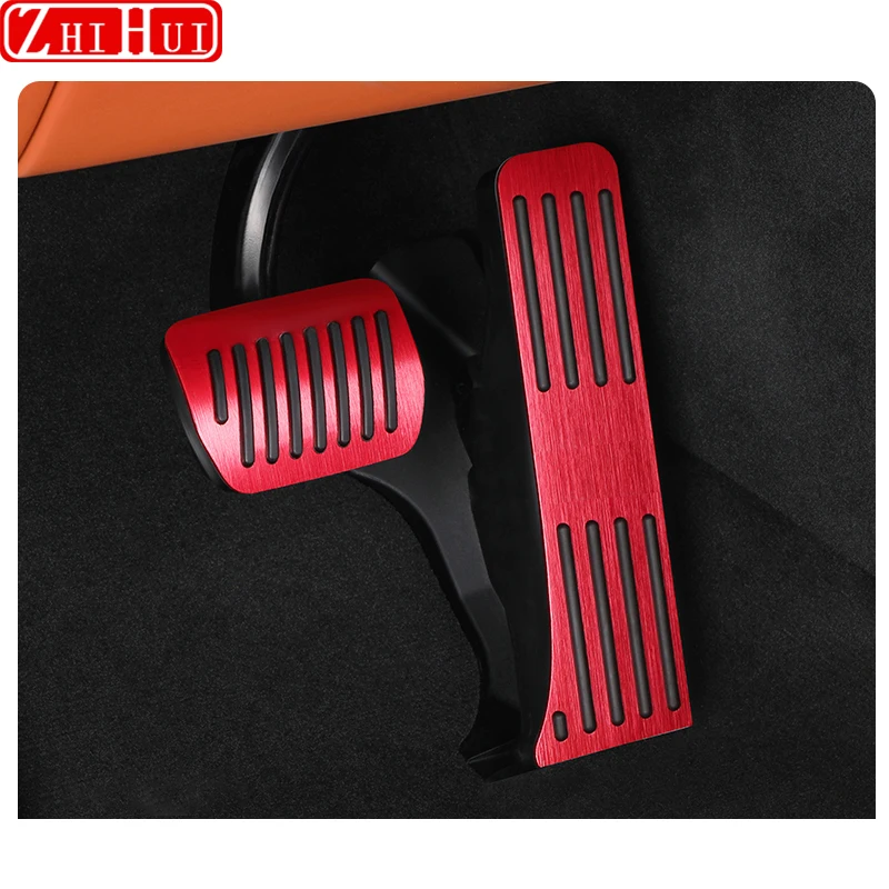 For Li Lixiang L6 L7 L8 L9 Car Styling Interior Gas Brake Panel Cover Sticker Aluminium Alloy Modification Auto Accessories