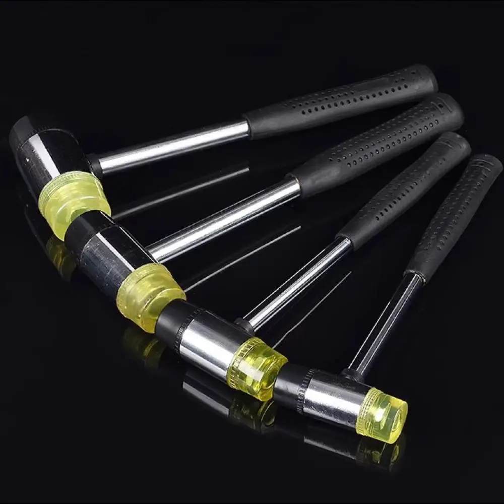 Manual Rubber Mallet For Flooring Tile Installation Woodworking Tool Soft Head Durable Ergonomic Hand Tool