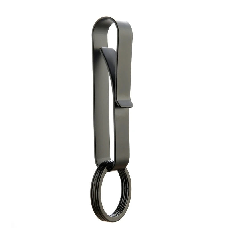 M5TC Heavy Type Stainless Steel Belt Clip Keychains for Multiple Outdoor Use