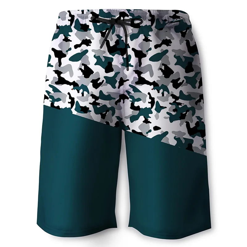 Pantalones cortos con estampado 3D de verano para hombre, bañadores de secado rápido, ropa de playa para vacaciones, Bermudas, traje de baño para Surf