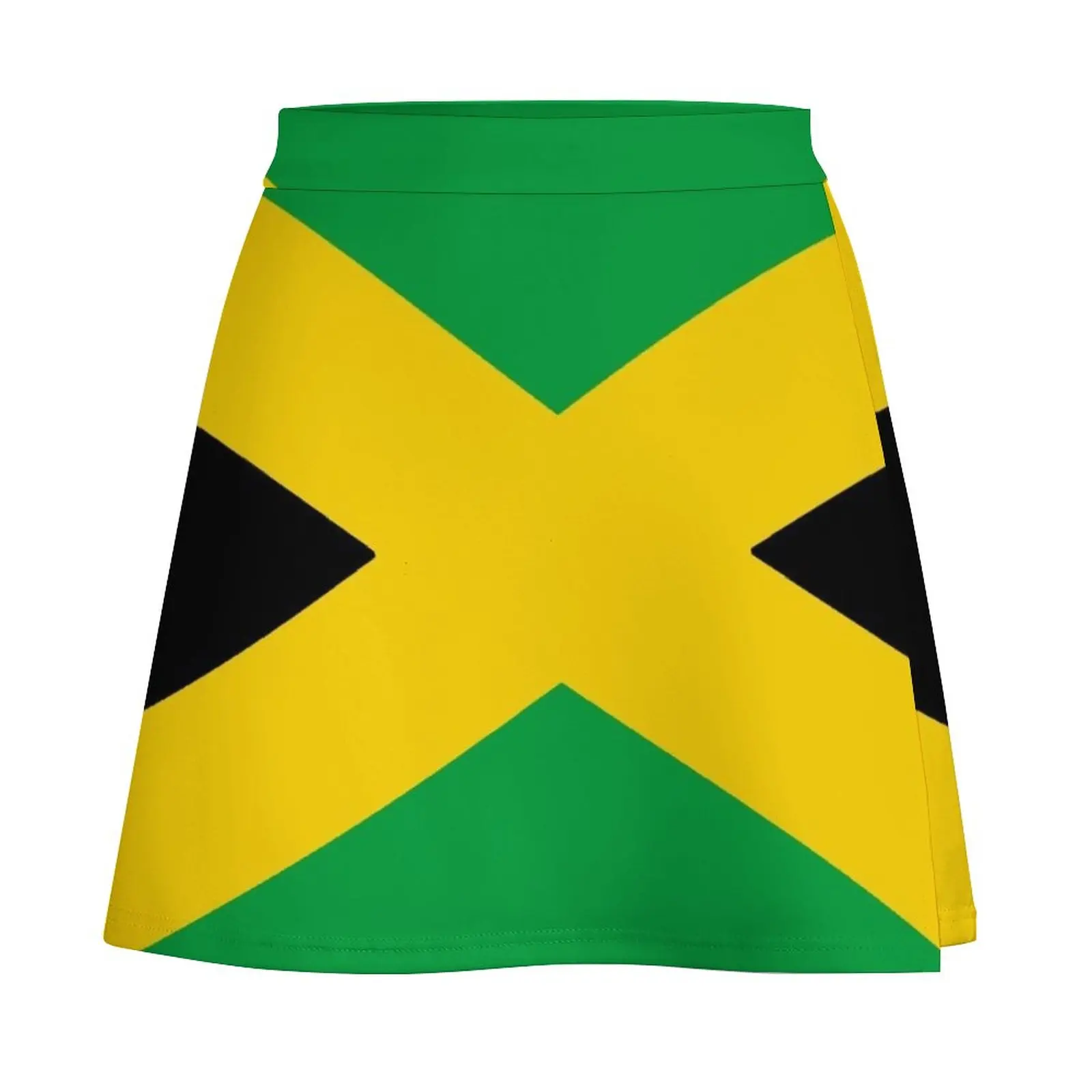 Mini jupe horizontale Jamaica Colors pour femmes, jupes pour femmes, vêtements de pharmacien