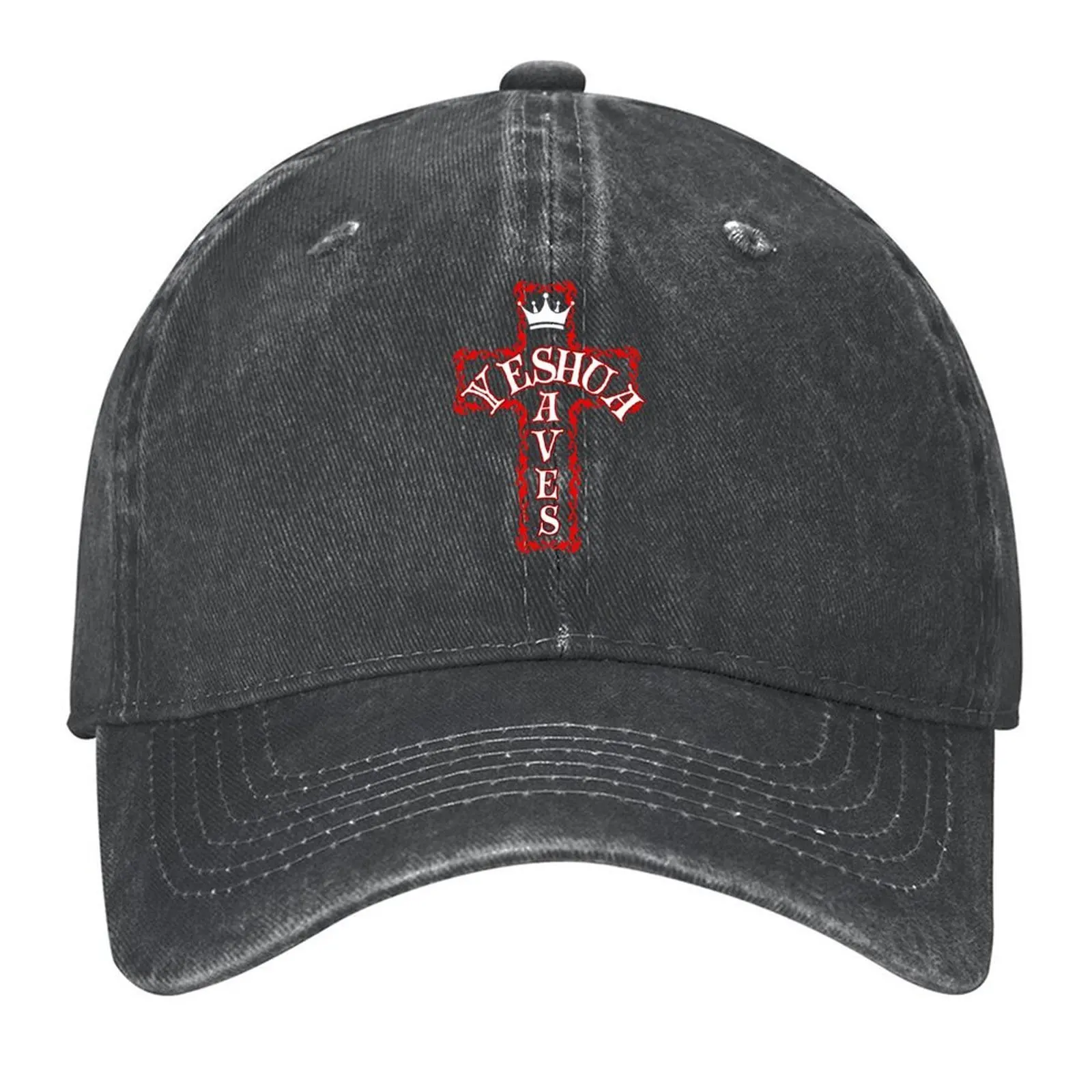

Yeshua Saves (red) Baseball Cap New In Hat Beach Bag Sports Cap Streetwear For Girls Men's