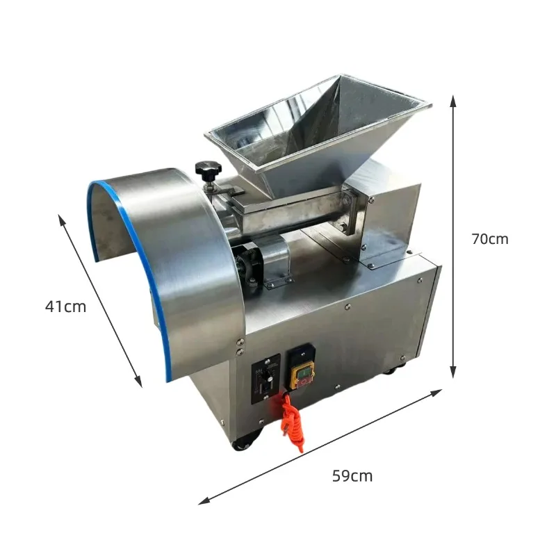 Commercial automatic electric stainless steel full set face slitter