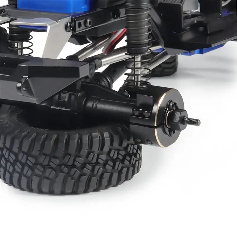2Pcs Brass Weight Rear Axle Counterweight For TRX4M 1/18 RC Crawler Car Upgrade Parts Accessories