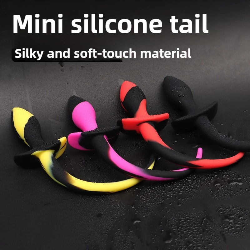 سيليكون الشرج بعقب المكونات ذيل الكلب النساء الاختراق المهبل محفز جهاز تدليك للبروستاتا الجنس لعب الكبار للأزواج المثليين مثليه