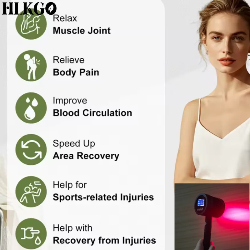 Home Use Laser Equipment for Joint Pain Class 3b Therapeutic Laser Therapy for Nerve Damage Herniated Disc Knees Pain Healing