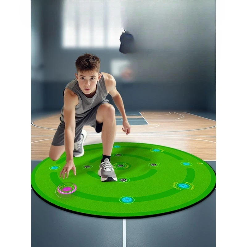 Reaction Light Soccer Training Blanket Indoor Agility Training Mat Reaction Training Light Soccer Training Equipment