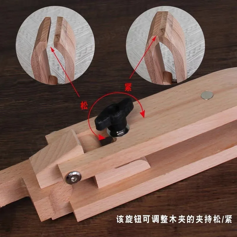 support-de-couture-reglable-et-pliable-en-bois-et-cuir-pince-de-fixation-de-bureau-support-pour-couture-manuelle-diy-outil-auxiliaire-pour-le-travail-du-cuir