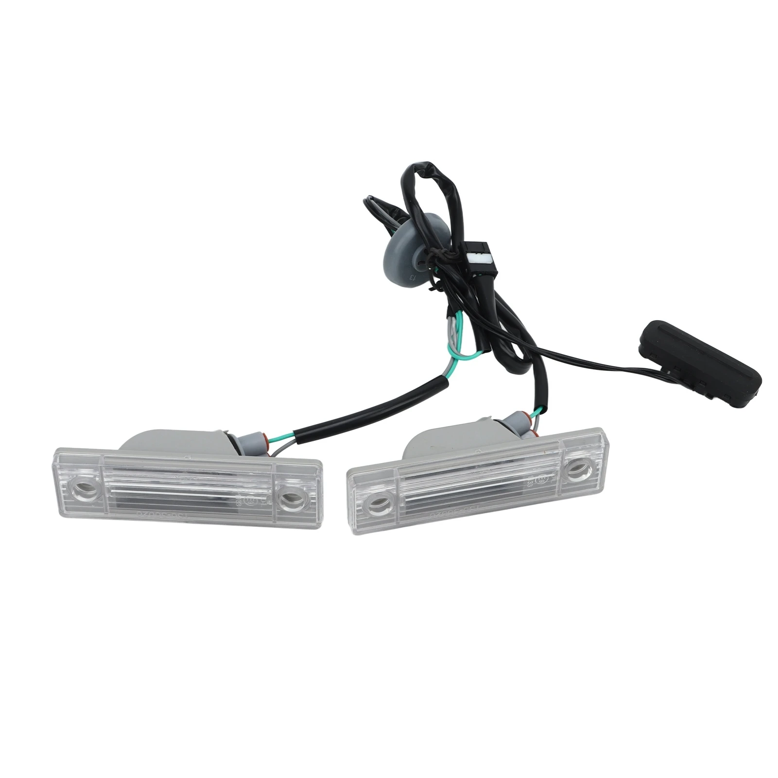 Automotive Car Rear Trunk Release Switch with Licence Plate Lamp 95107229 Replacement for Cruze 1.4L