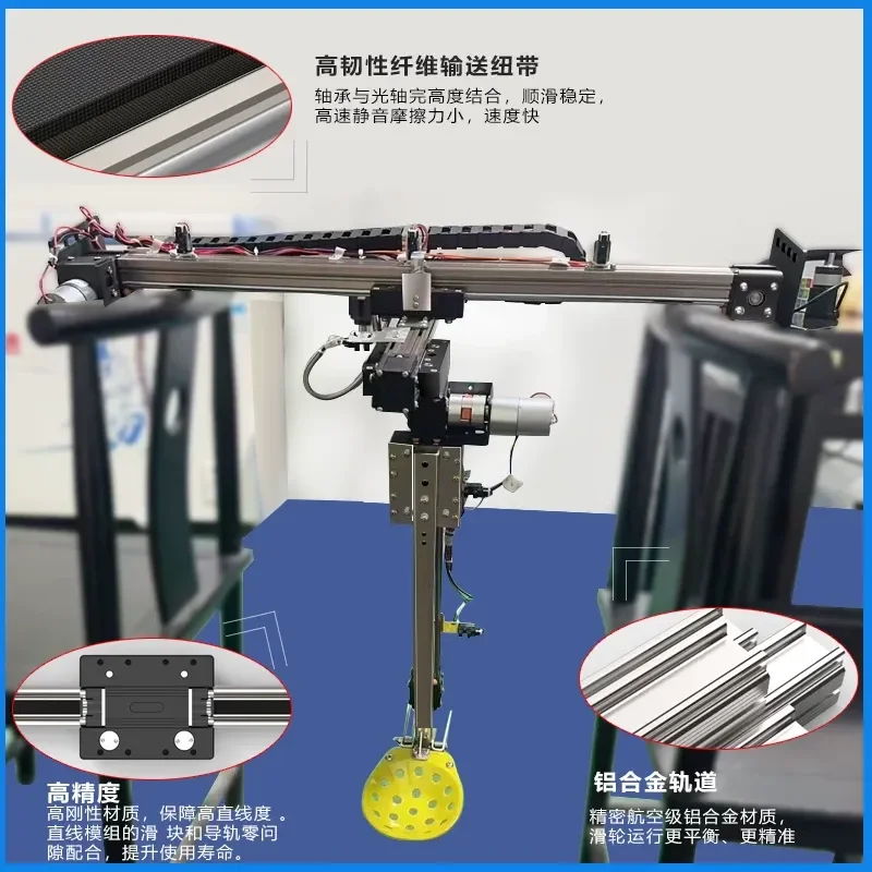Synchronous Belt Linear Slide Module Precision Motion Guide for Fishing Machine Crane Laser CNC Cross Rail Automation