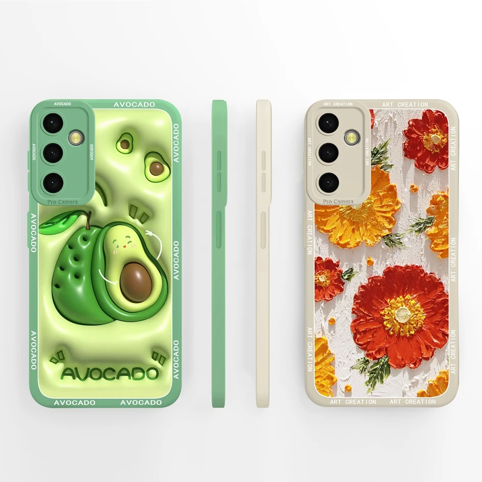 Phone Cases For Samsung S23 FE S23+ Ultra Cover Fashion Popular Matte Soft Silicone Shockproof Bumper For Galaxy S 23 Plus Funda