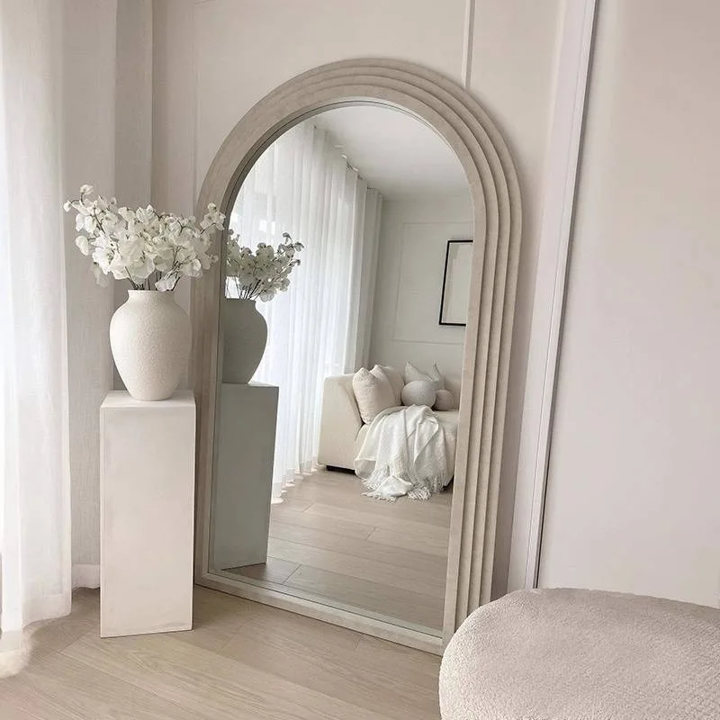 مرايا أرضية بيضاوية لكامل الجسم واقفة للأميرة الشمالية مرايا طويلة لكامل الجسم تصميم غرفة المعيشة Espejos De Piso ديكور الغرفة