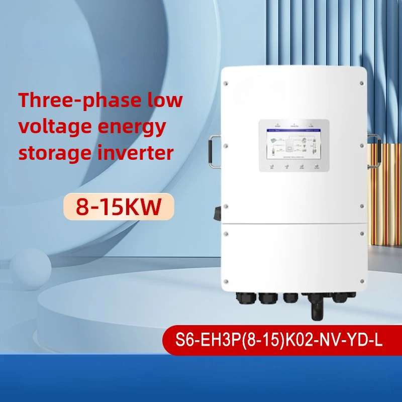 Jinlang Solis S6-EH3P (8-15) K02-NV-YD-L عاكس تخزين الطاقة ذو الجهد المنخفض ثلاثي الطور، المعايير الأوروبية