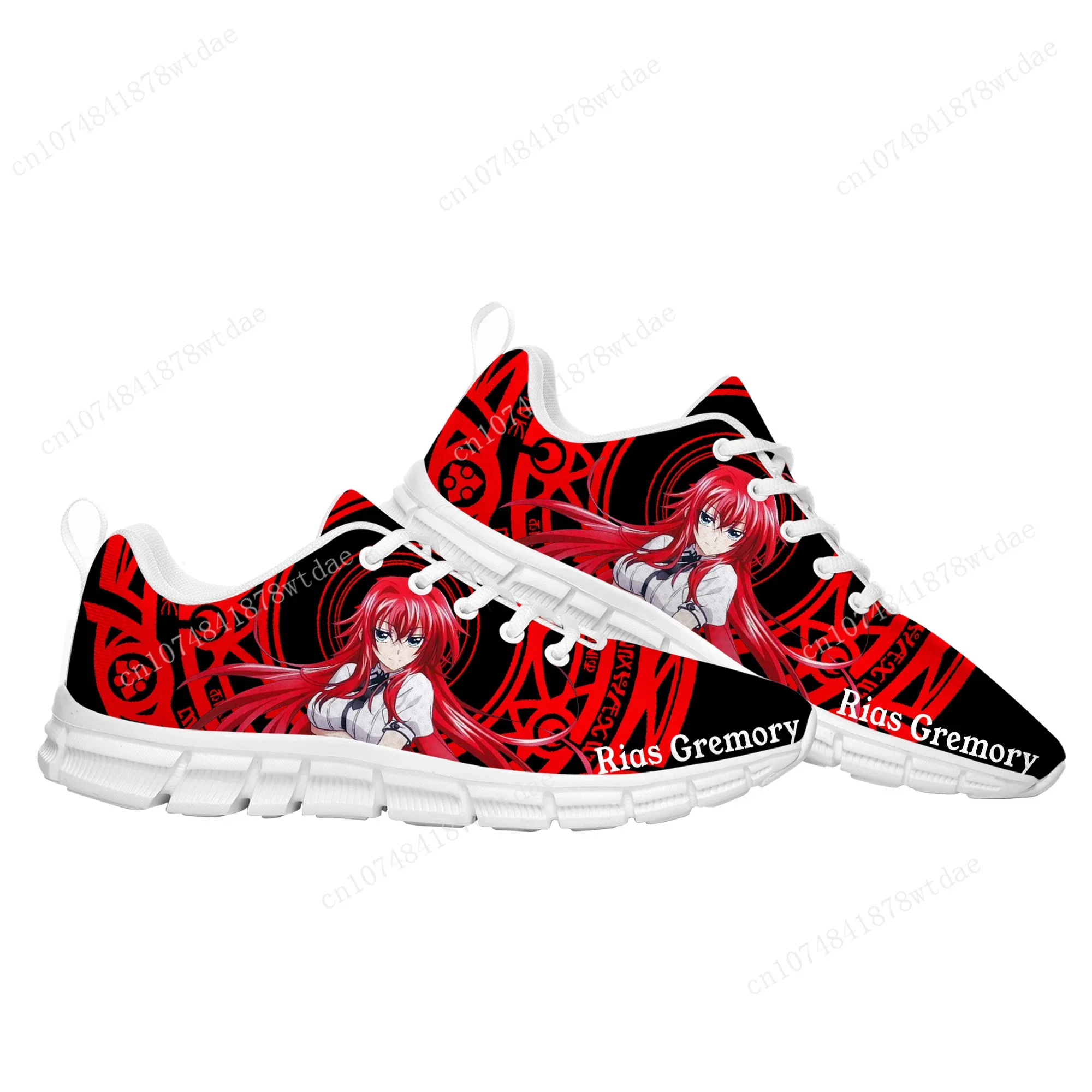 Anime High School DxD Sports Shoes Mens Womens Teenager Kids Children Sneakers Rias Gremory High Quality Sneaker Custom Shoe