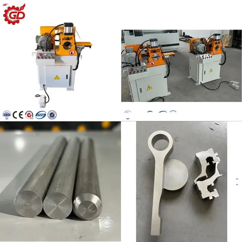 for GD-80 Hydraulic Rod Metal Steel Pipe Hole Deburring Tube End Face Corner Surface Smooth Round Edge Chamfering Machine