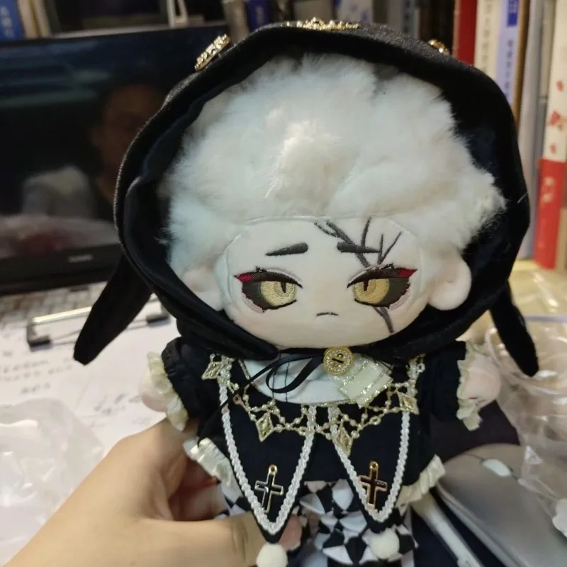 

Game Anime Identity V Cosplay Hermit Alva Lorenz Soft with Ear Adorable Embroidery Doll Toy and Clothes Plush Collect Gift