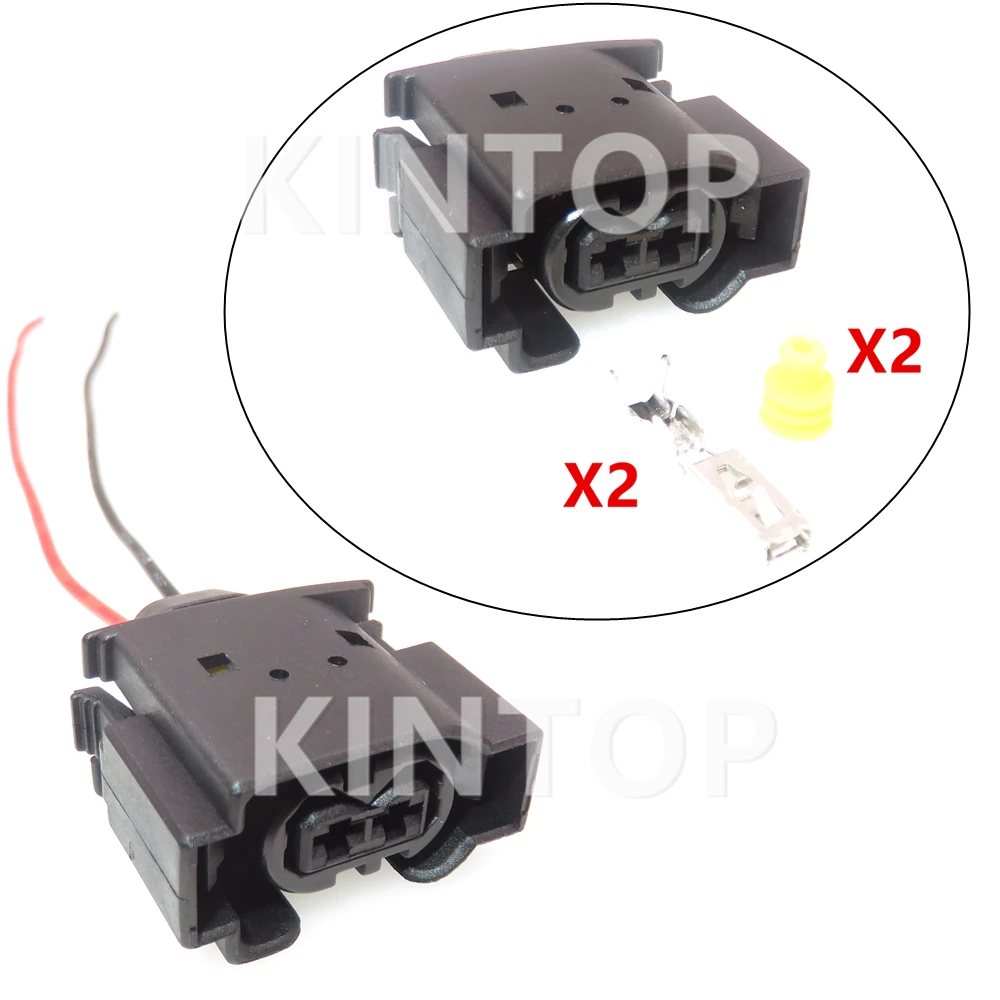 

1 Set 2 Pins Auto Sealed Plug 50290756 09441201 1685452728 Automobile Waterproof Wire Connector Car Cable Socket Starter