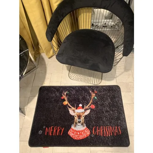 Brillant Christmas Christmas Themed Latex Slip-Resistant Floor Door Mat 60x90 cm