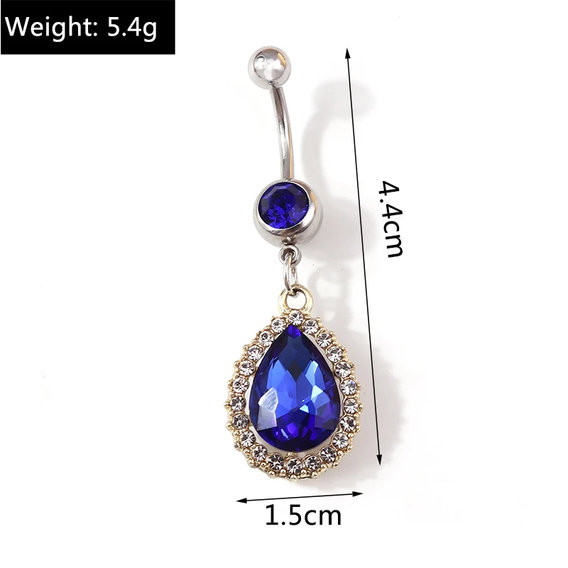 Mode Kristall Bösen blick Bauchnabel Ringe Nabel Ringe Sexy Piercing Körper Schmuck für Frauen Mädchen Party Urlaub Schmuck Geschenke – Detail 30
