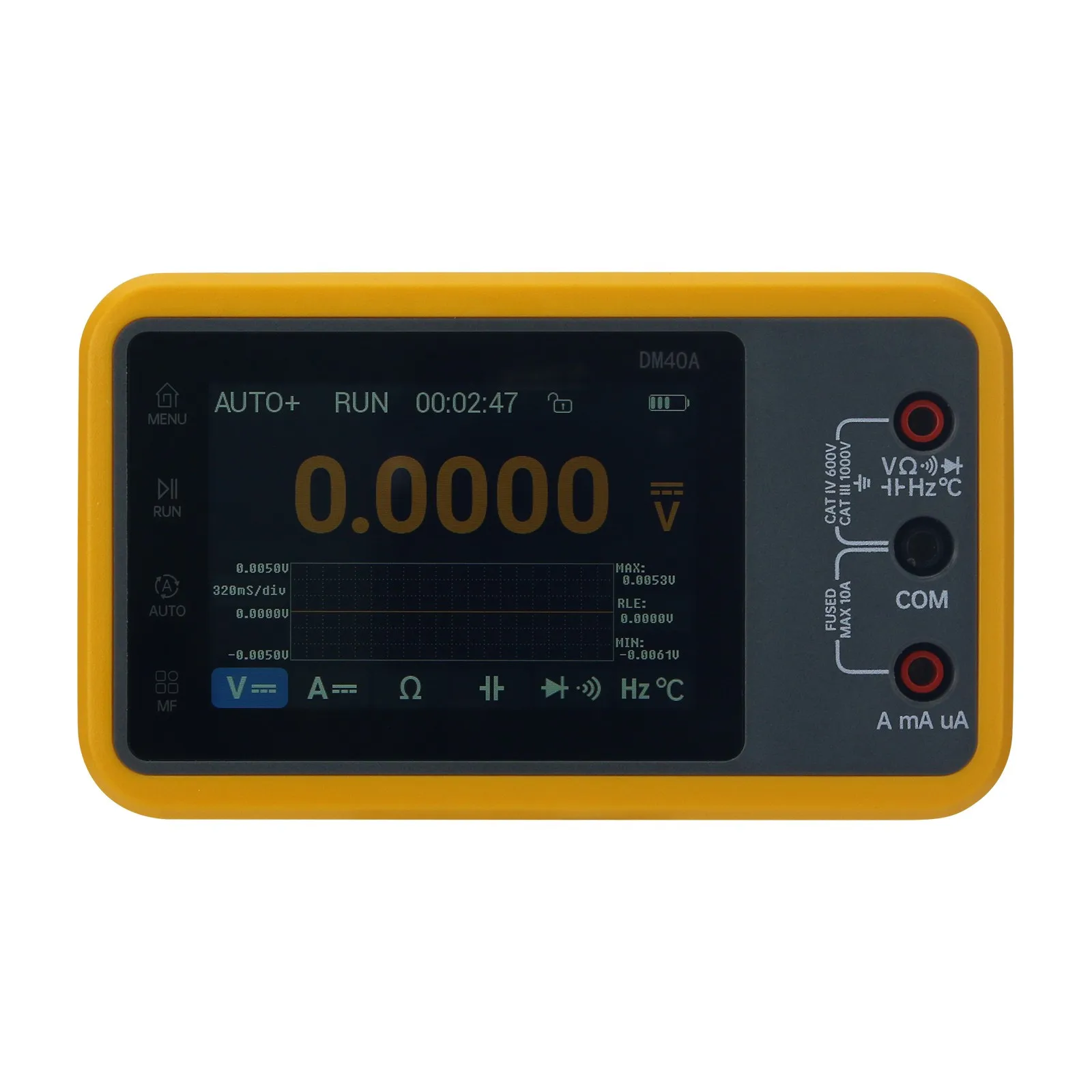 DM40A Basic Version 10Hz-40MHz Portable Digital Multimeter Oscilloscope Signal Generator with MP01 Probe