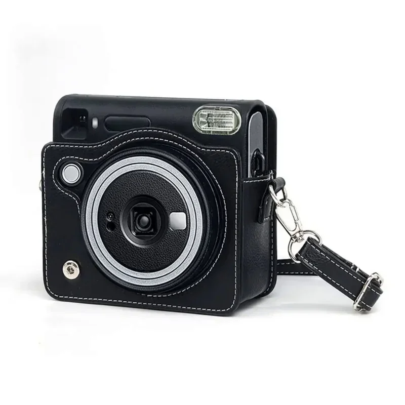 Für fujifilm instax square sq40 Instant-Fotografie-Tasche pu Leder Aufbewahrung tasche Kamera tasche verstellbare Riemen Schutzhülle